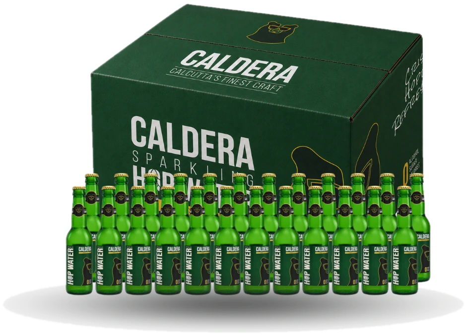 Caldera Sparkling Hop Water, pack of 24