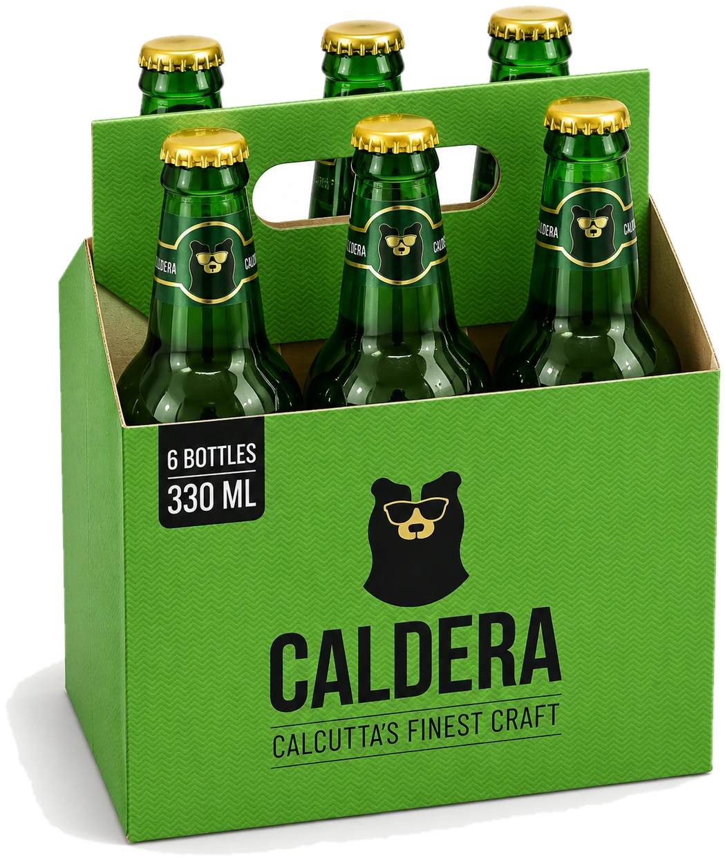 Caldera Sparkling Hop Water, pack of 6